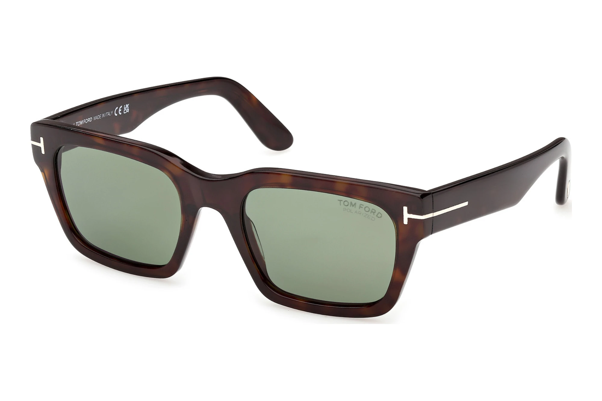 Tom Ford FT1333 52R grün polarieisrendDunkel Havanna Tom Ford FT1333 52R grün polarieisrendDunkel Havanna