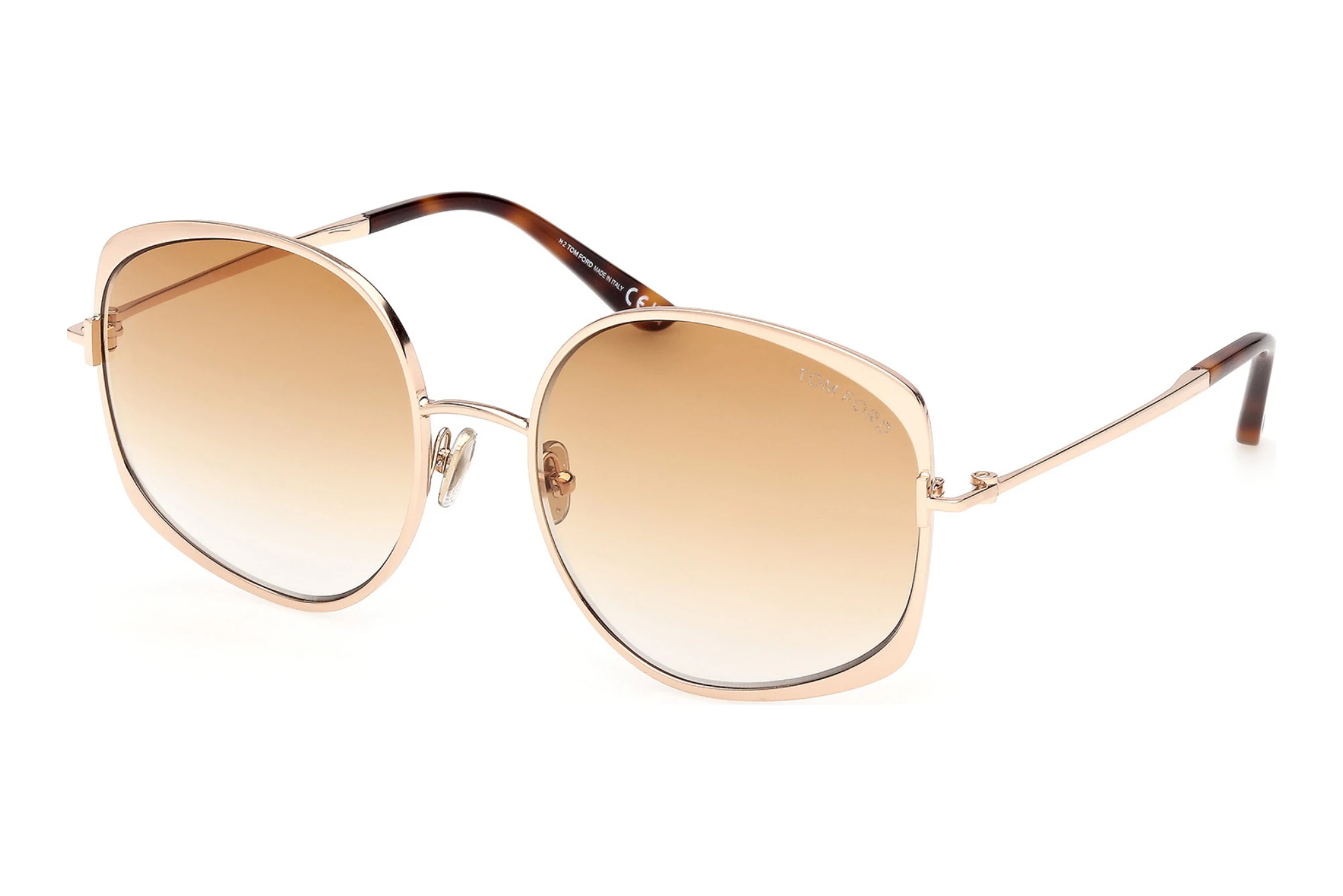Tom Ford FT1349 28F braun verlaufendGlänzend Rose Gold Tom Ford FT1349 28F braun verlaufendGlänzend Rose Gold