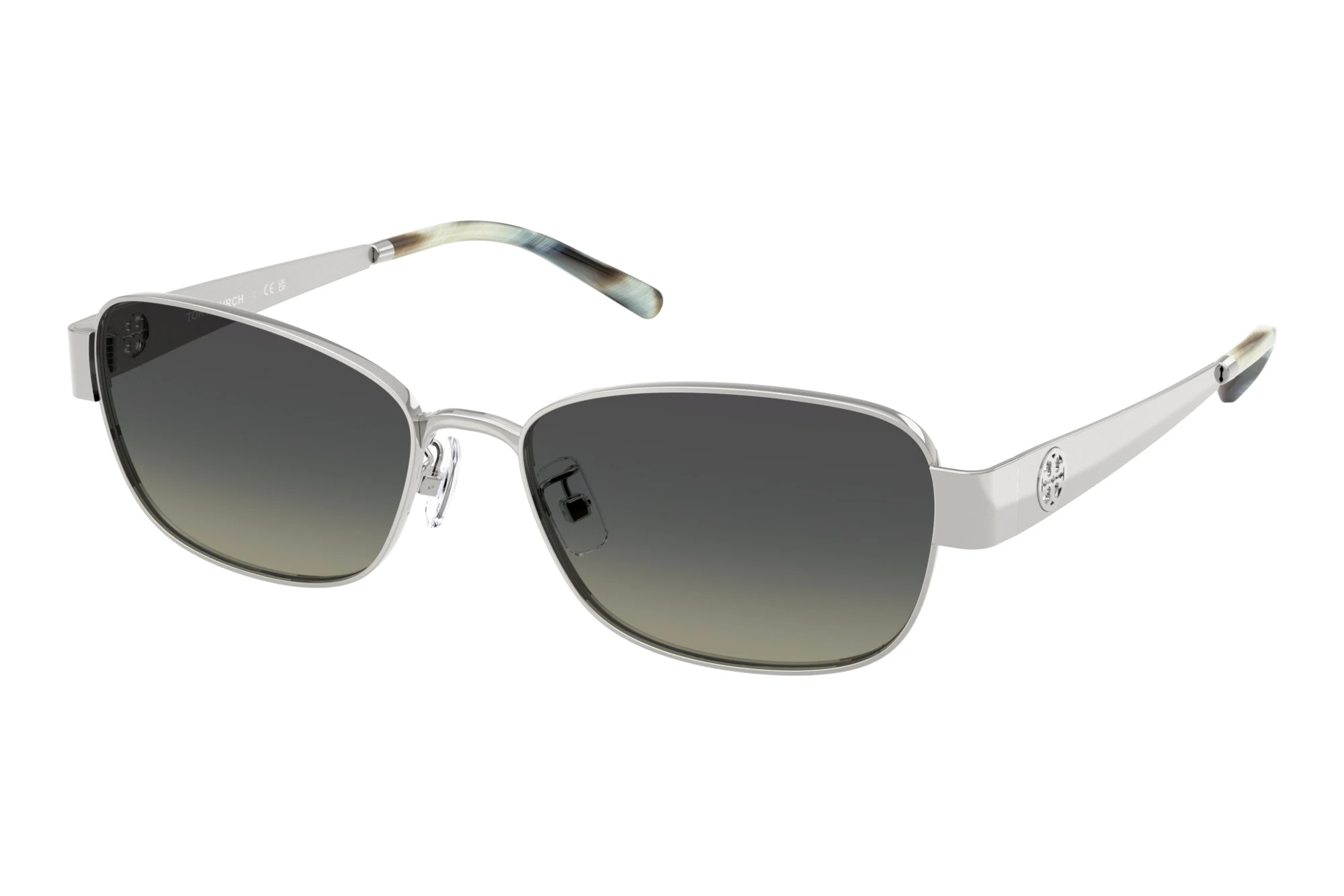 Tory Burch TY6119 327411 Light Grey Gradient Dark GreySilver Tory Burch TY6119 327411 Light Grey Gradient Dark GreySilver