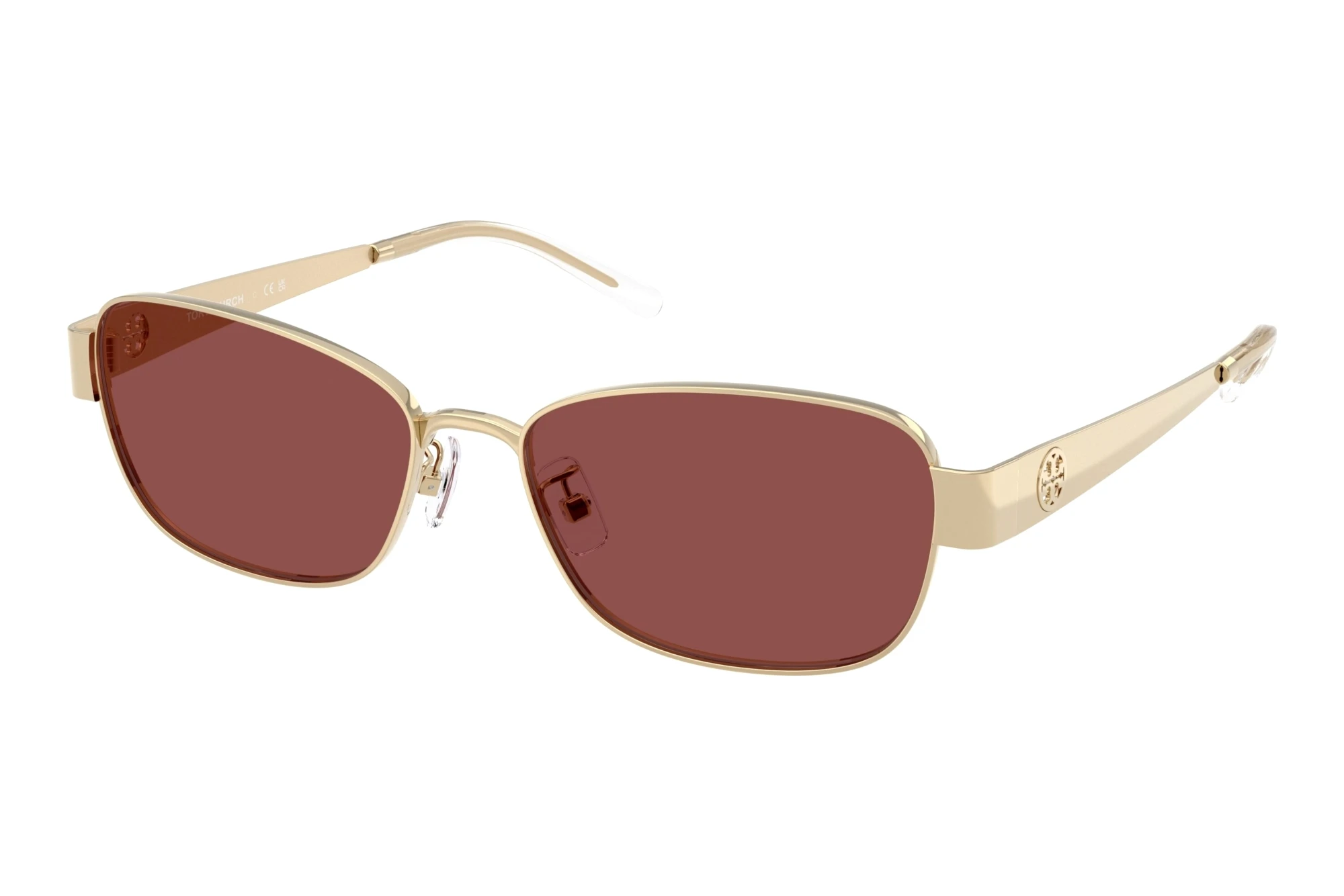 Tory Burch TY6119 334675 Dark VioletShiny Light Gold Tory Burch TY6119 334675 Dark VioletShiny Light Gold