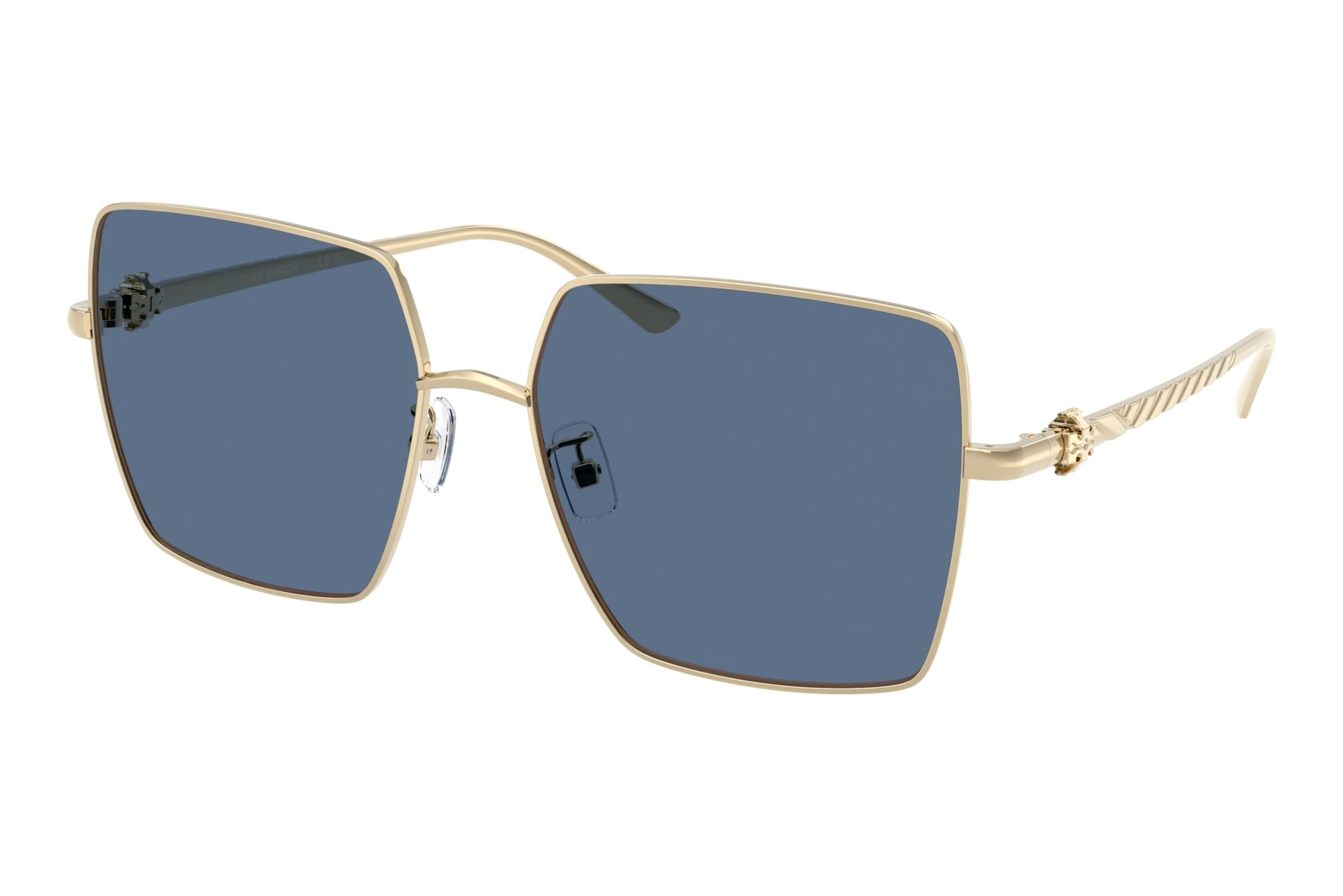Tory Burch TY6120 334680 Solid BlueShiny Light Gold Tory Burch TY6120 334680 Solid BlueShiny Light Gold
