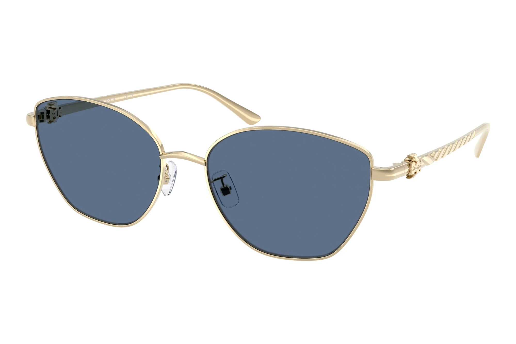 Tory Burch TY6121 334680 Solid BlueShiny Light Gold Tory Burch TY6121 334680 Solid BlueShiny Light Gold