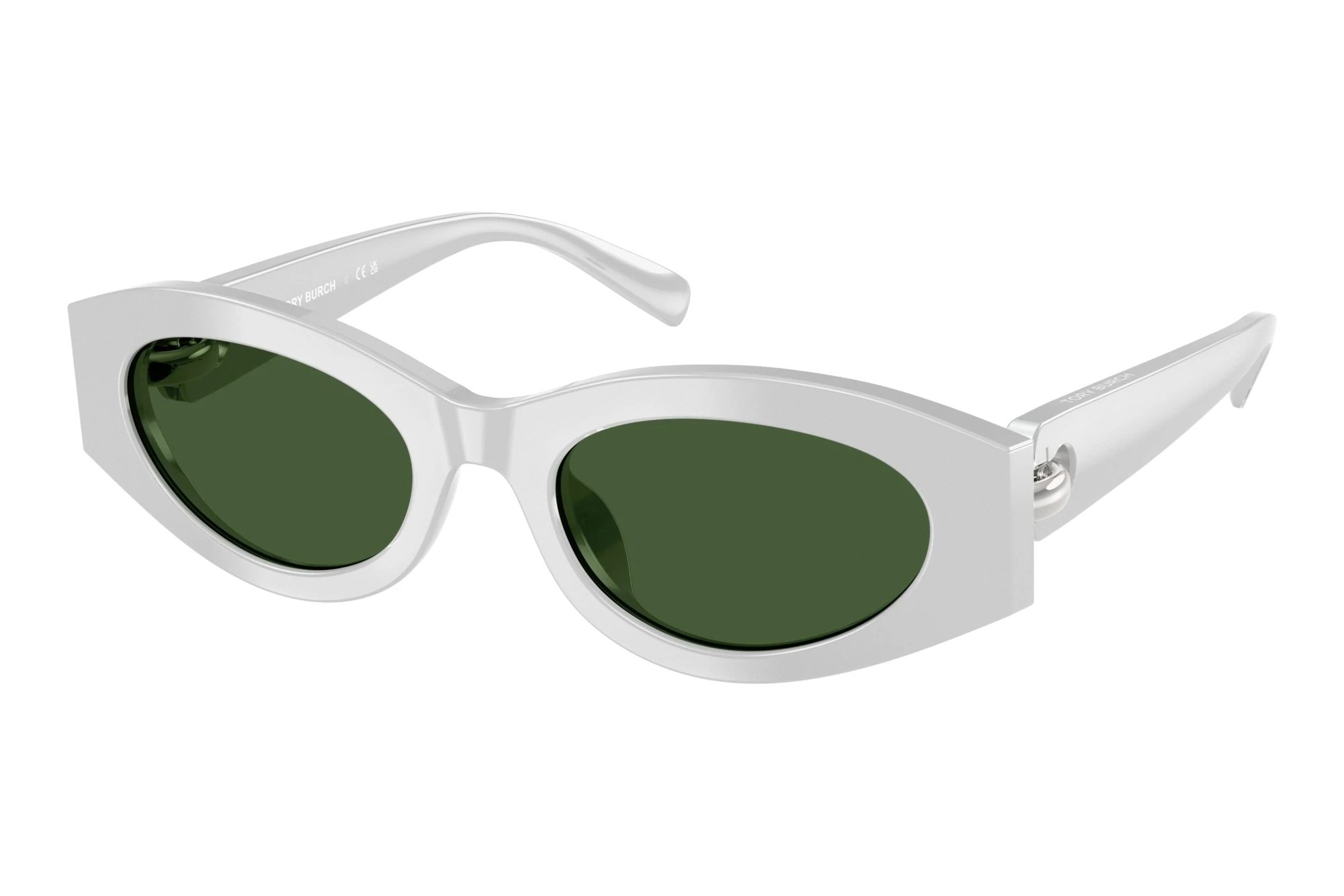 Tory Burch TY7222U 206271 Dark GreenMetallic Silver Tory Burch TY7222U 206271 Dark GreenMetallic Silver