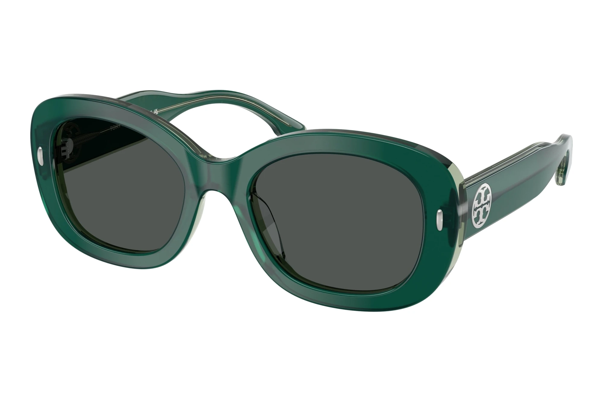 Tory Burch TY7226U 205487 Dark GreyDark Green/Transparent Sage Tory Burch TY7226U 205487 Dark GreyDark Green/Transparent Sage