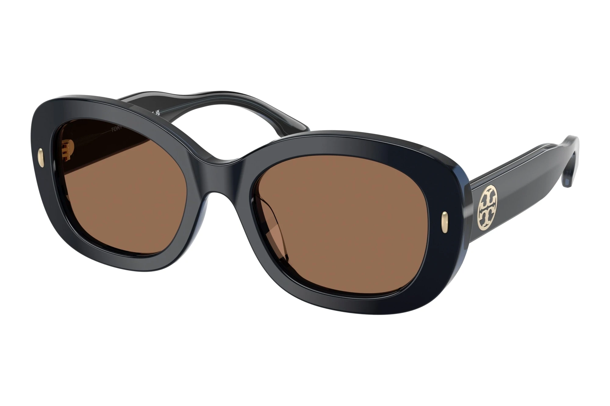 Tory Burch TY7226U 205773 Solid BrownBlue Crystal Tory Burch TY7226U 205773 Solid BrownBlue Crystal
