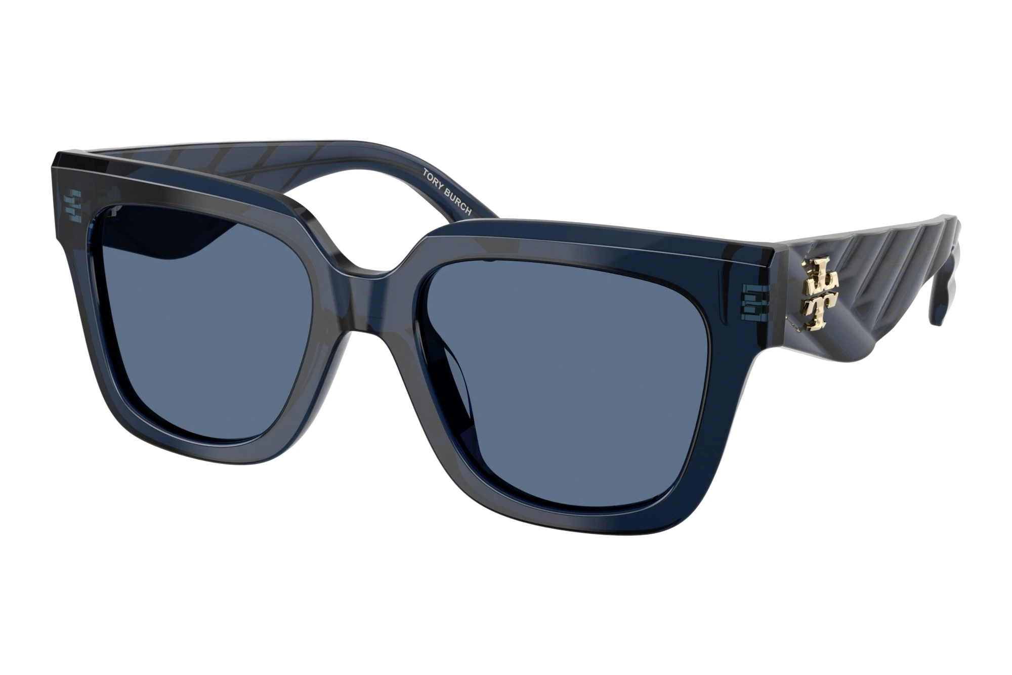 Tory Burch TY7239U 206580 Solid Dark BlueTransparent Navy Tory Burch TY7239U 206580 Solid Dark BlueTransparent Navy