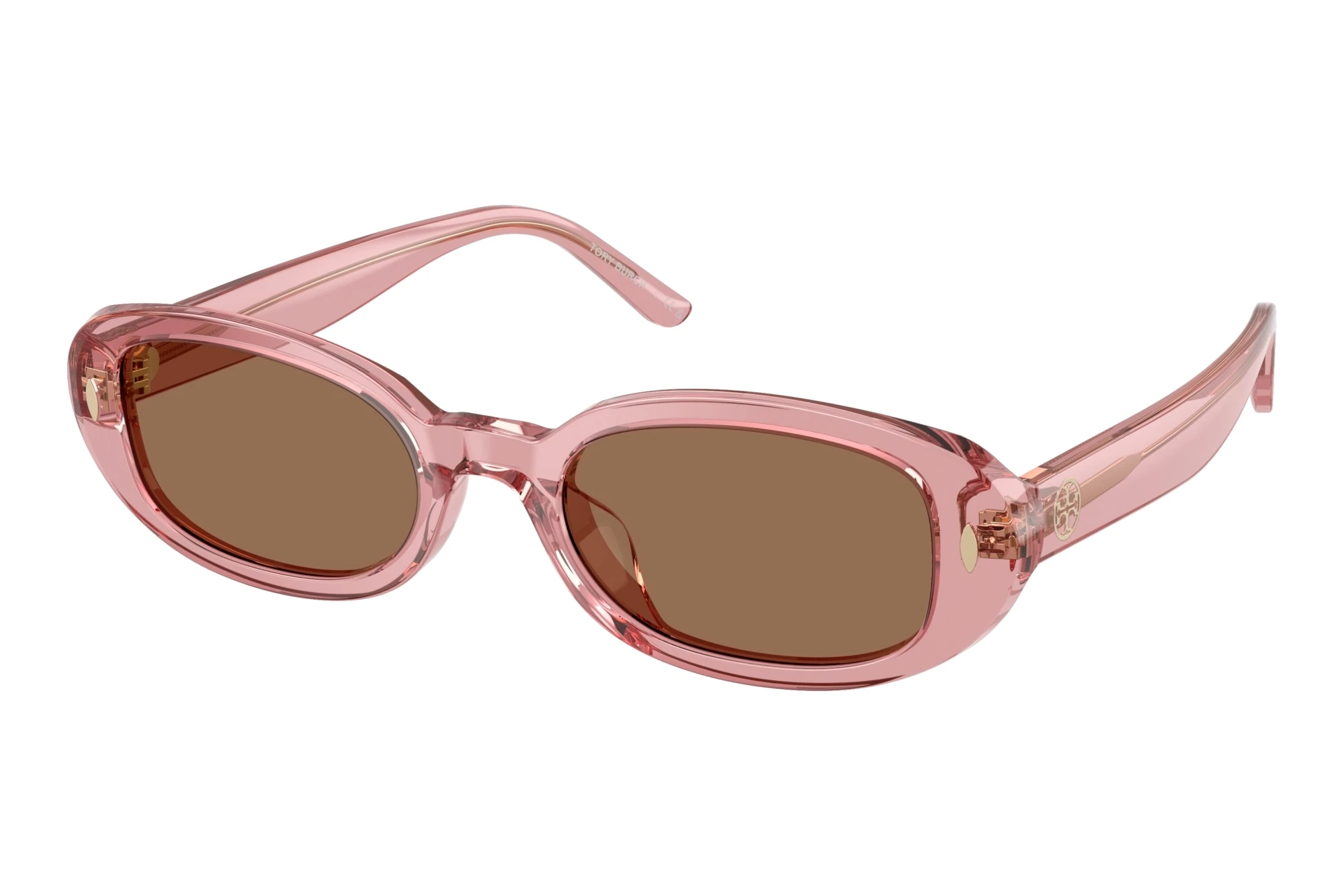 Tory Burch TY7241D 202173 Solid BrownTransparent Light Pink Tory Burch TY7241D 202173 Solid BrownTransparent Light Pink