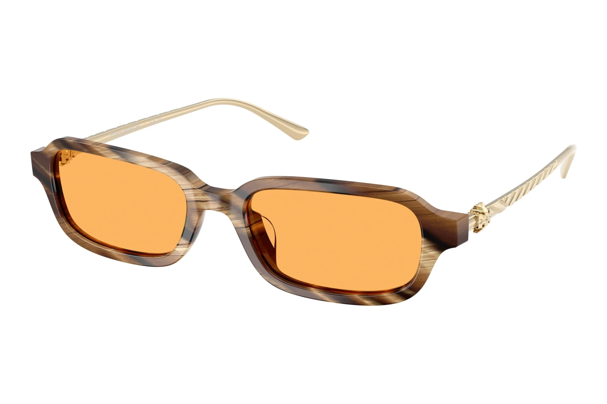 Tory Burch TY7243U 209385 Dark YellowBrown Horn Tory Burch TY7243U 209385 Dark YellowBrown Horn