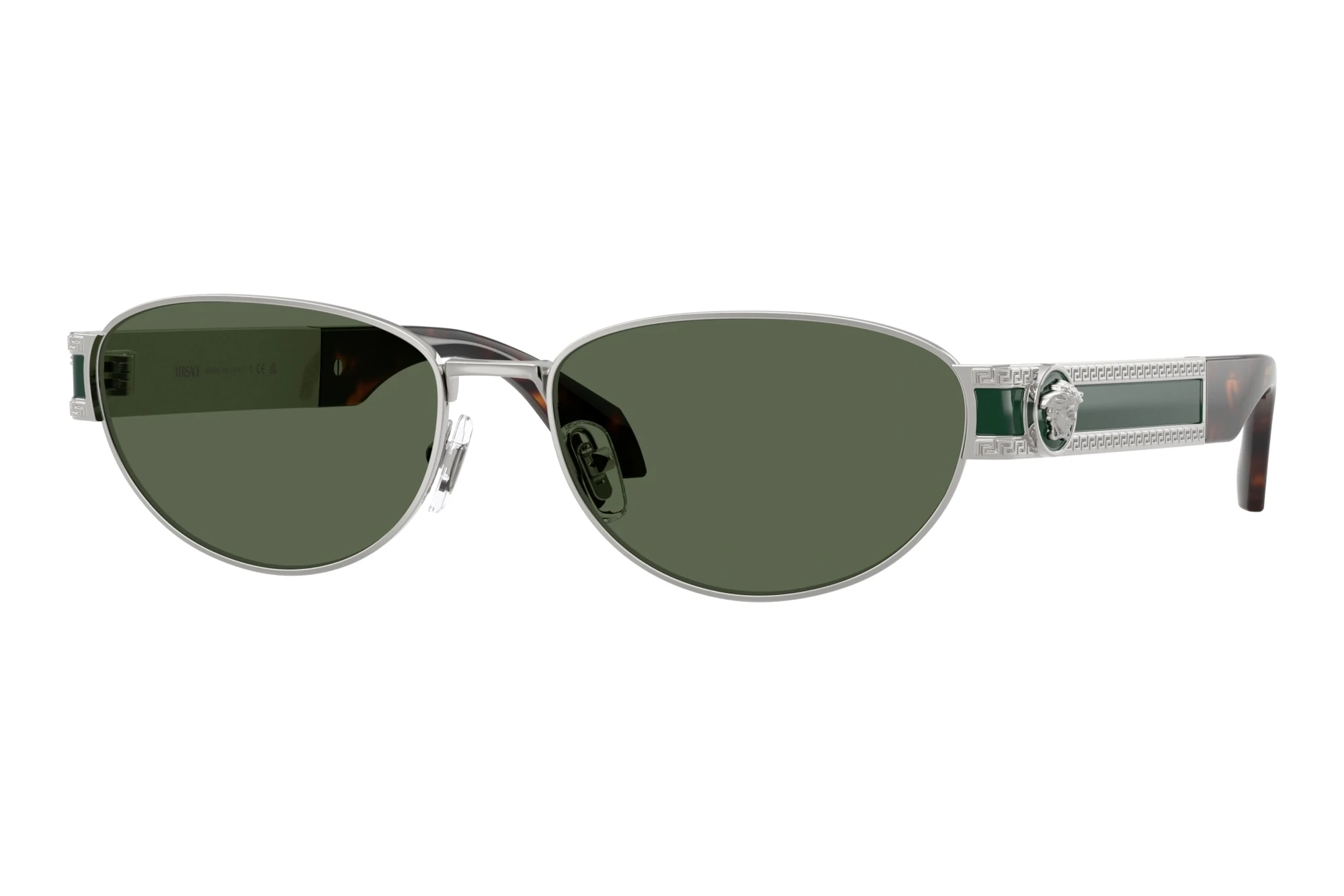 Versace VE2304 152671 Dark GreenSilver Versace Versace VE2304 152671 Dark GreenSilver Versace