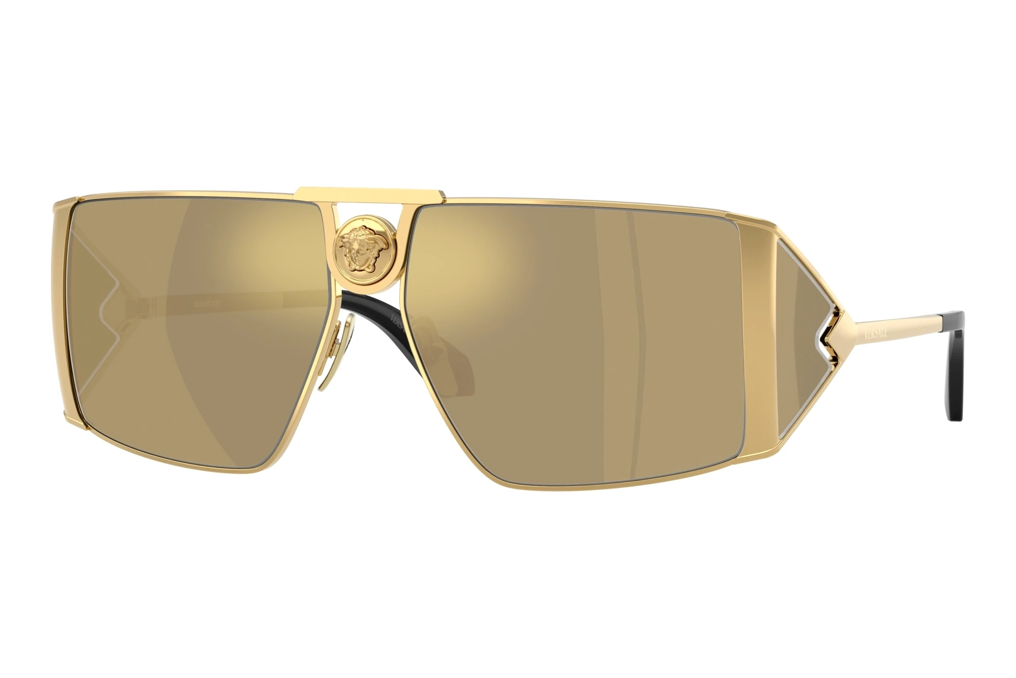 Versace VE2305K K00303 Clear Mirror Real Yellow GoldGold Plated Versace VE2305K K00303 Clear Mirror Real Yellow GoldGold Plated