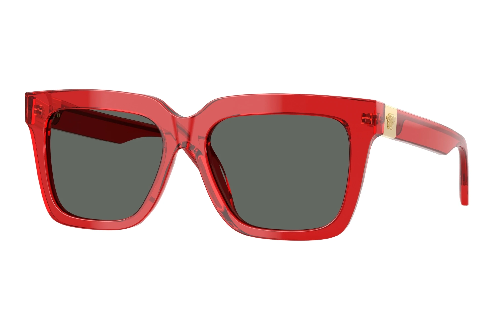 Versace VE4498 528087 Dark GreyTransparent Red Versace VE4498 528087 Dark GreyTransparent Red