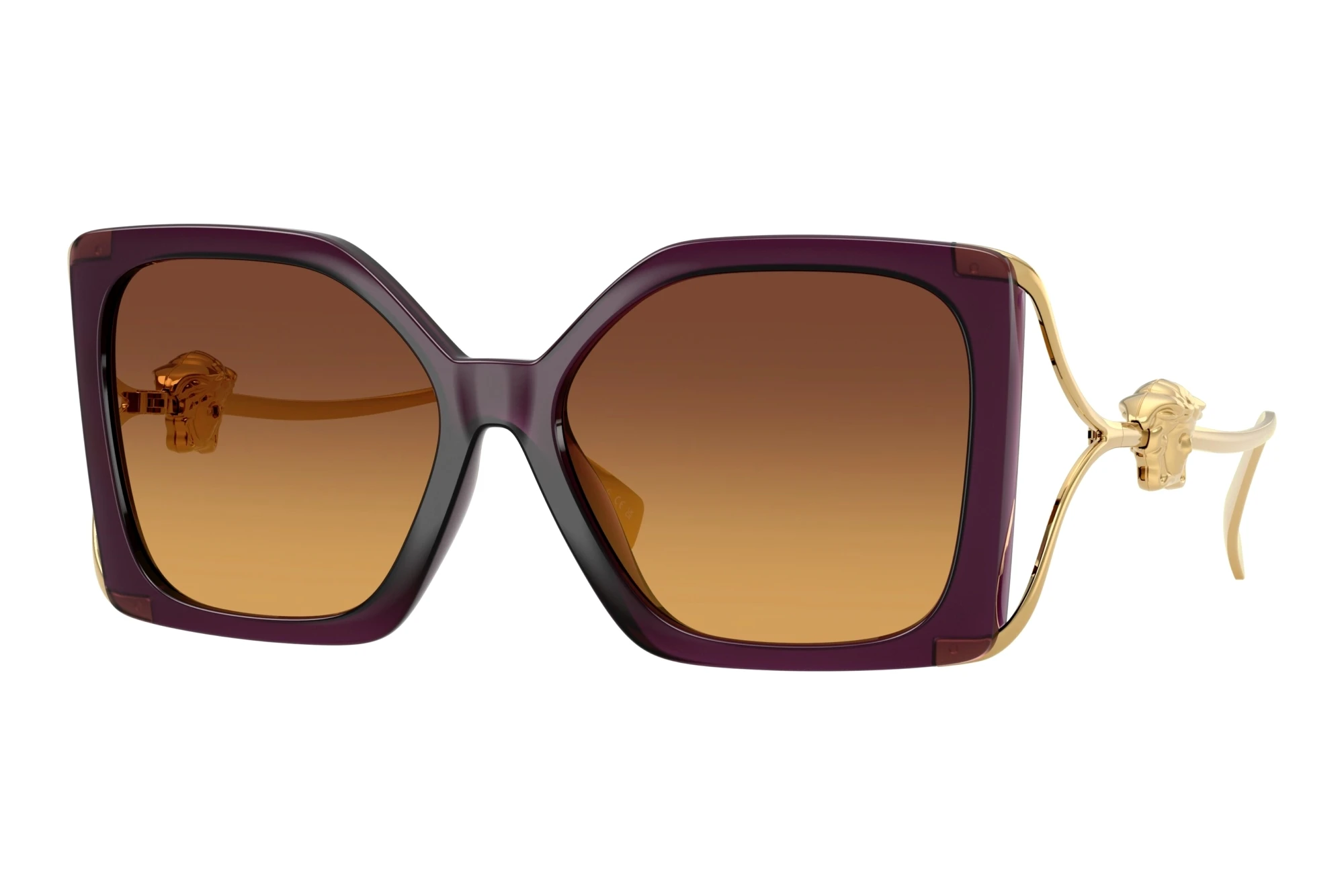 Versace VE4502U 5536T5 Yellow Gradient BrownOpal Purple Versace VE4502U 5536T5 Yellow Gradient BrownOpal Purple