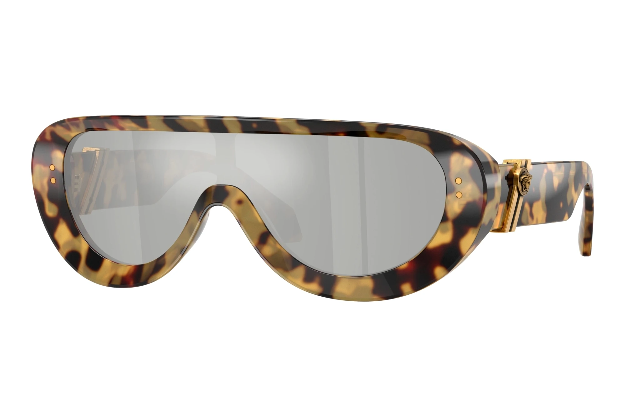 Versace VE4521U 777/8V Clear Mirror SilverBrown Havana Versace VE4521U 777/8V Clear Mirror SilverBrown Havana