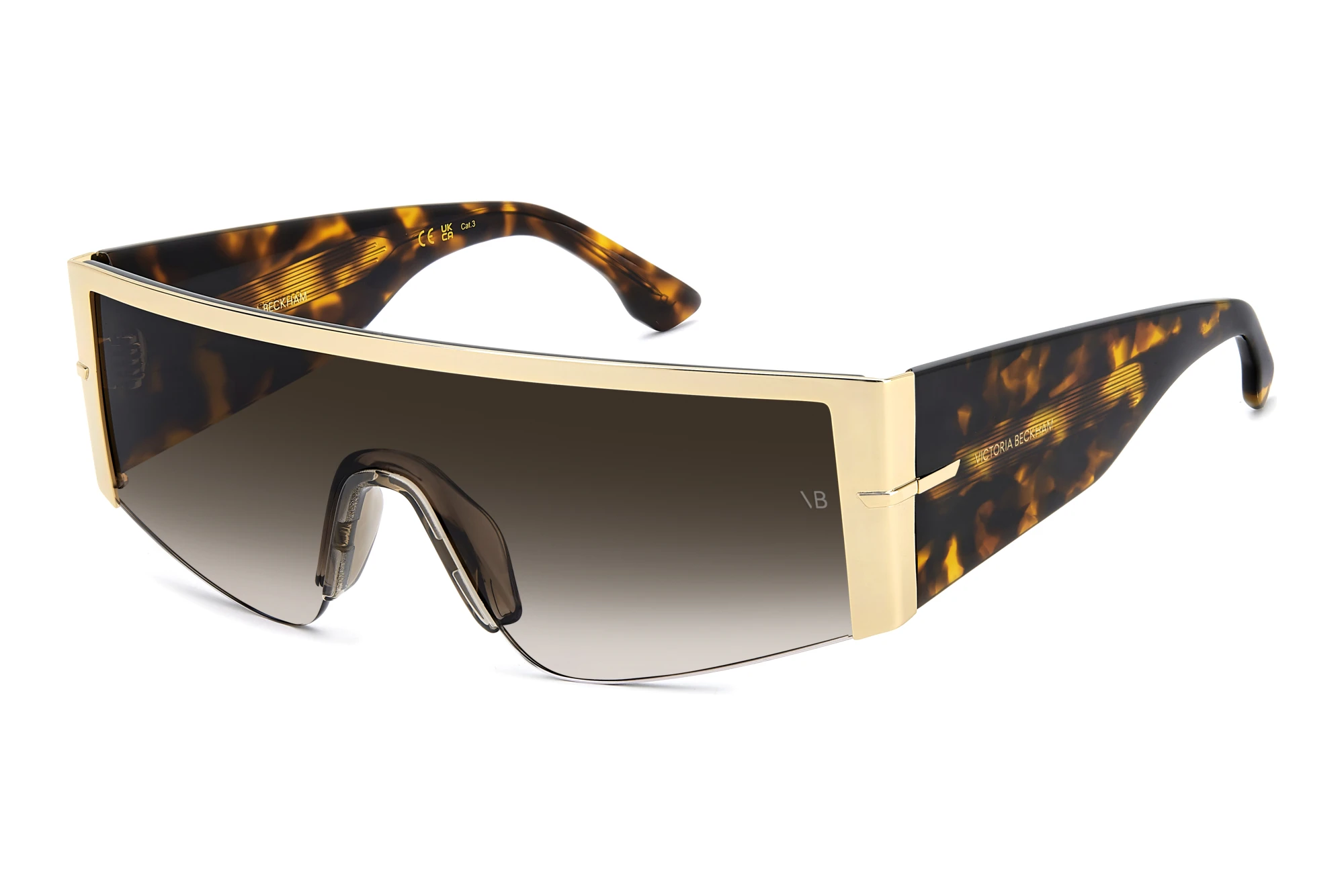 Victoria Beckham VB 7015/S 06J/HA BROWN SHADEDGOLD HAVANA Victoria Beckham VB 7015/S 06J/HA BROWN SHADEDGOLD HAVANA