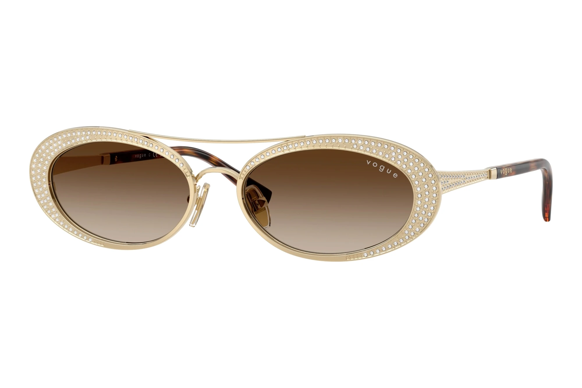 Vogue Eyewear VO4348SB 848/13 Gradient BrownPale Gold Vogue Eyewear VO4348SB 848/13 Gradient BrownPale Gold