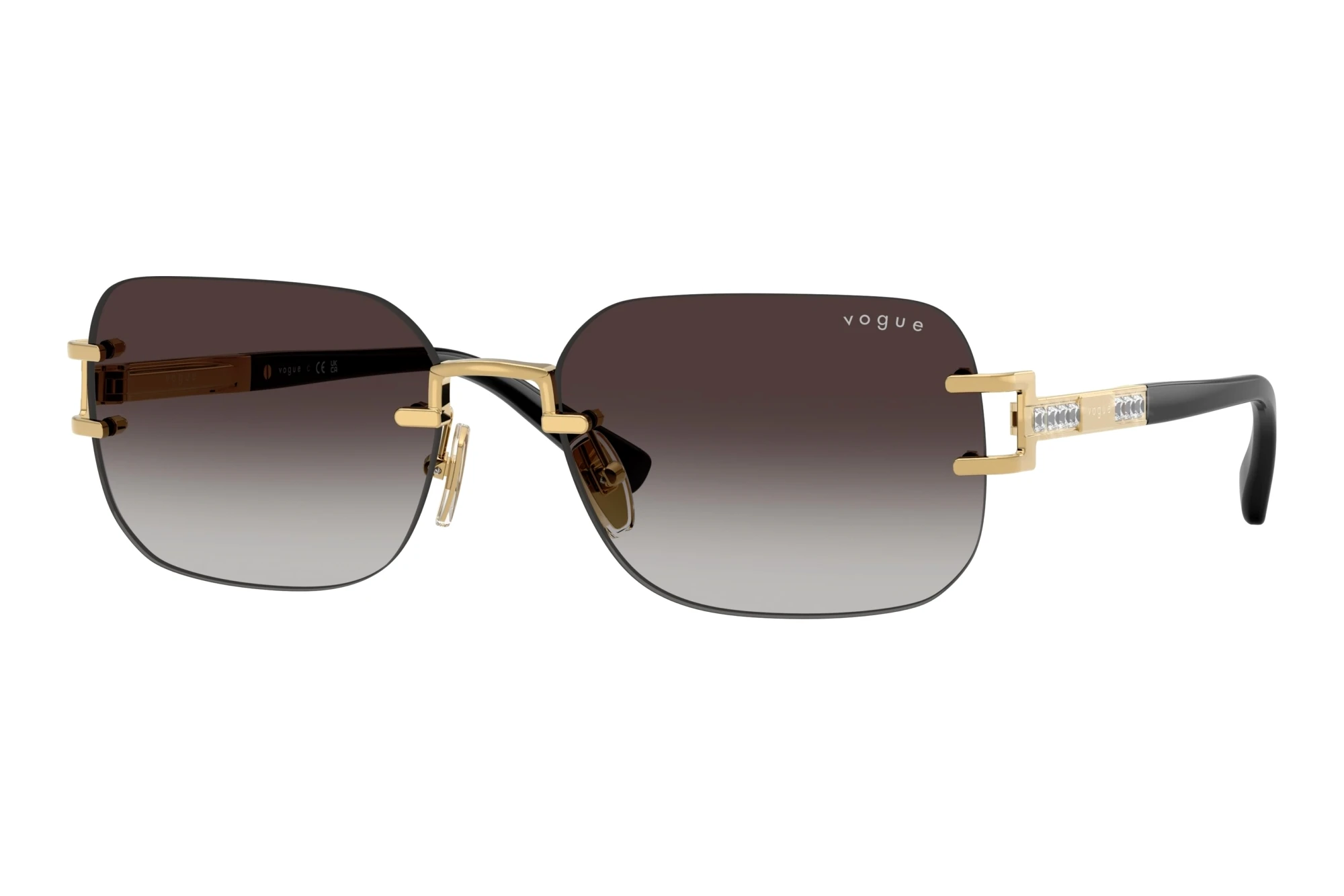 Vogue Eyewear VO4367SB 280/8G Grey GradientGold Vogue Eyewear VO4367SB 280/8G Grey GradientGold