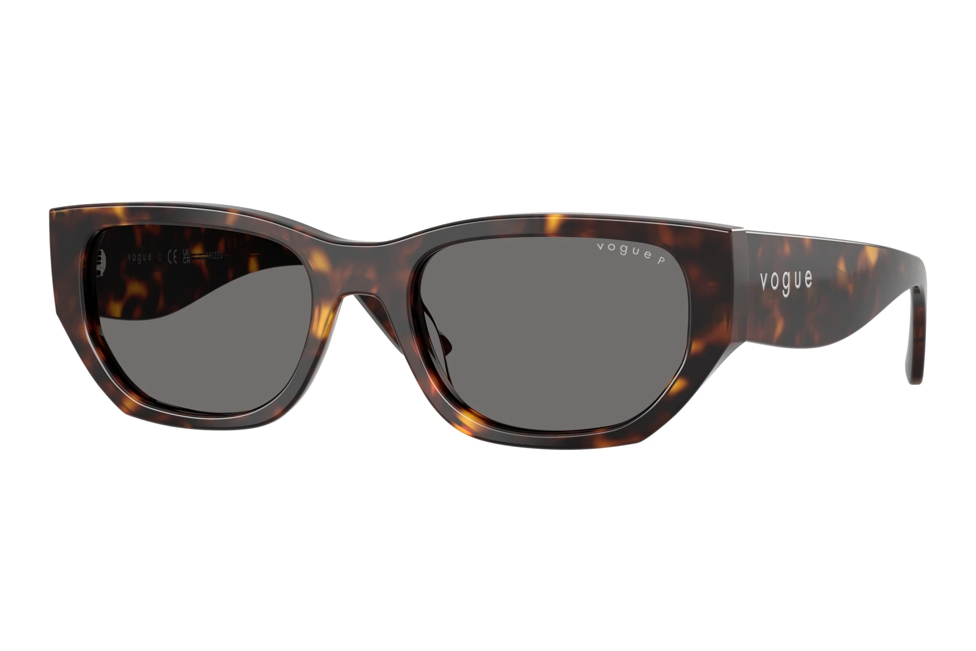 Vogue Eyewear VO5586S W65681 Dark Grey PolarizedDark Havana Vogue Eyewear VO5586S W65681 Dark Grey PolarizedDark Havana