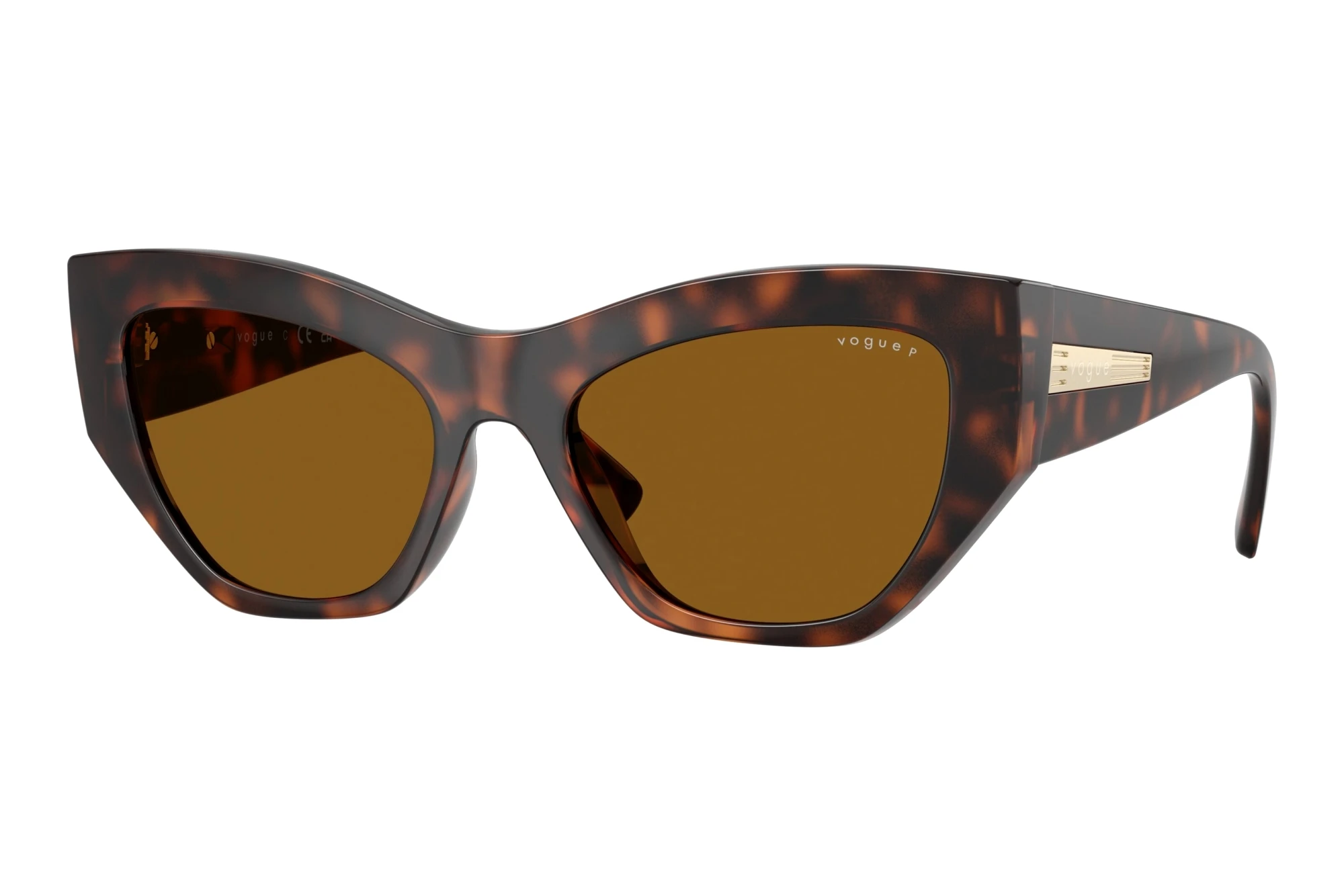 Vogue Eyewear VO5607S 271883 Dark Brown PolarizedTotal Dark Havana Vogue Eyewear VO5607S 271883 Dark Brown PolarizedTotal Dark Havana