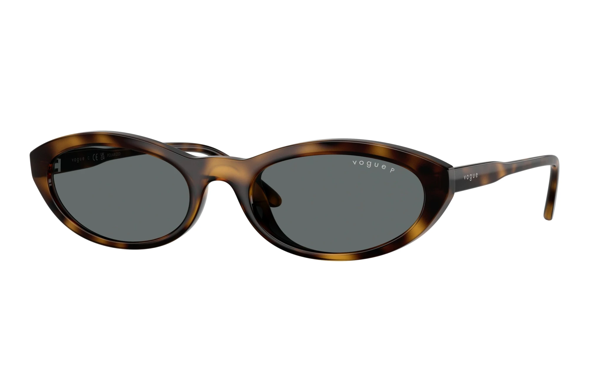 Vogue Eyewear VO5697SU W65681 Dark Grey PolarizedDark Havana Vogue Eyewear VO5697SU W65681 Dark Grey PolarizedDark Havana