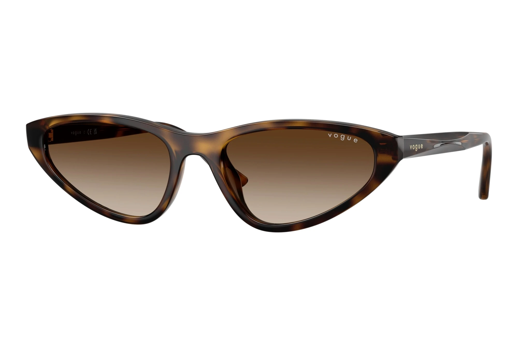 Vogue Eyewear VO5726SU W65613 Gradient BrownDark Havana Vogue Eyewear VO5726SU W65613 Gradient BrownDark Havana