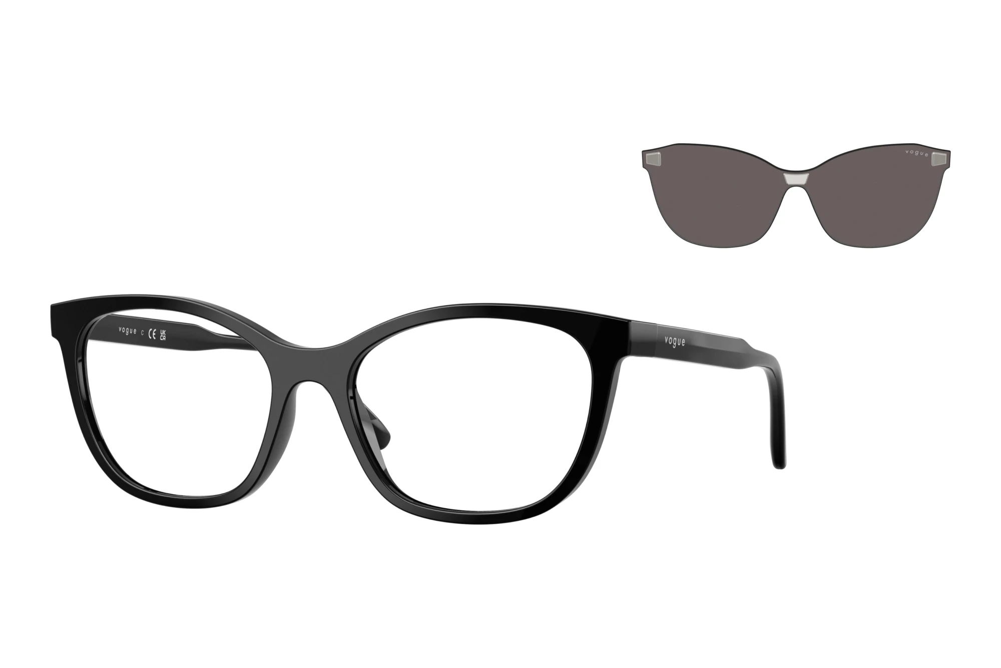 Vogue Eyewear VO5746S W44/1W ClearBlack Vogue Eyewear VO5746S W44/1W ClearBlack