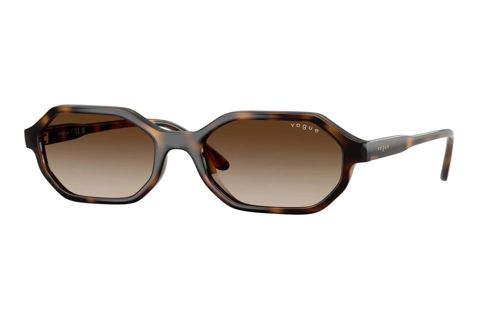 Vogue Eyewear VO5749S W65613 Gradient BrownDark Havana Vogue Eyewear VO5749S W65613 Gradient BrownDark Havana