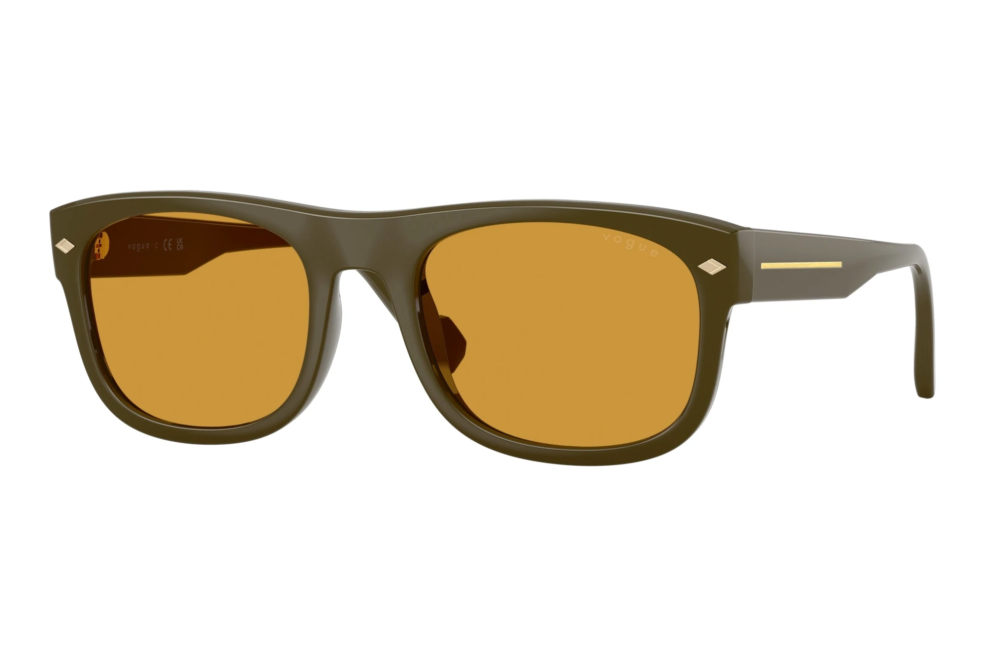 Vogue Eyewear VO5754S 3327/3 Dark HoneyFull Olive Green Vogue Eyewear VO5754S 3327/3 Dark HoneyFull Olive Green