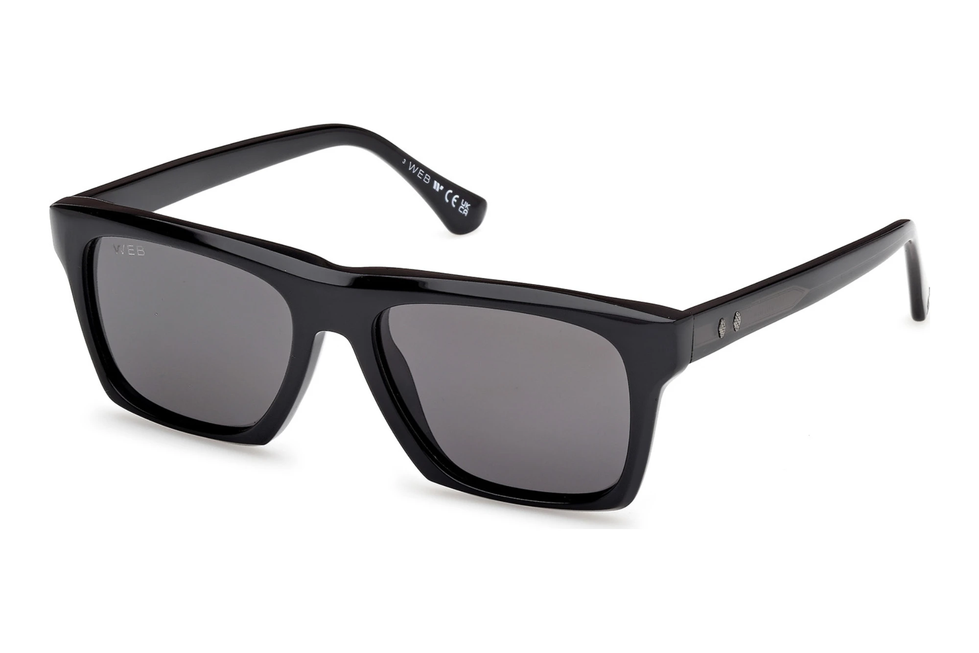 Web Eyewear WE0382 05D grau polarisierendSchwarz/Einfarbig Web Eyewear WE0382 05D grau polarisierendSchwarz/Einfarbig
