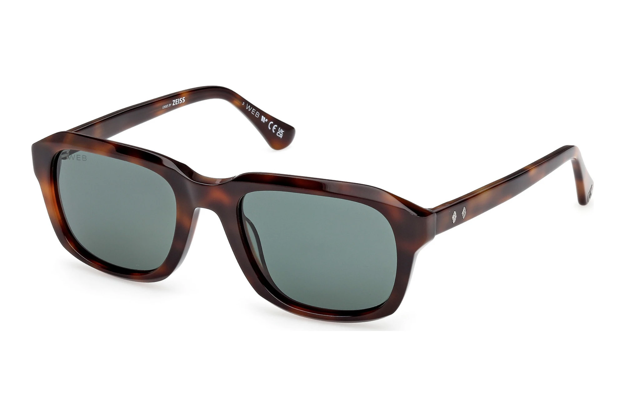 Web Eyewear WE0389 52N grünDunkel Havanna Web Eyewear WE0389 52N grünDunkel Havanna
