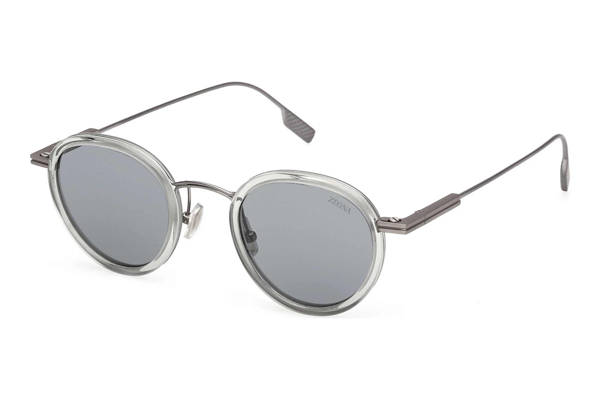 Zegna EZ0276 93A grauGlänzend Hellgrün Zegna EZ0276 93A grauGlänzend Hellgrün