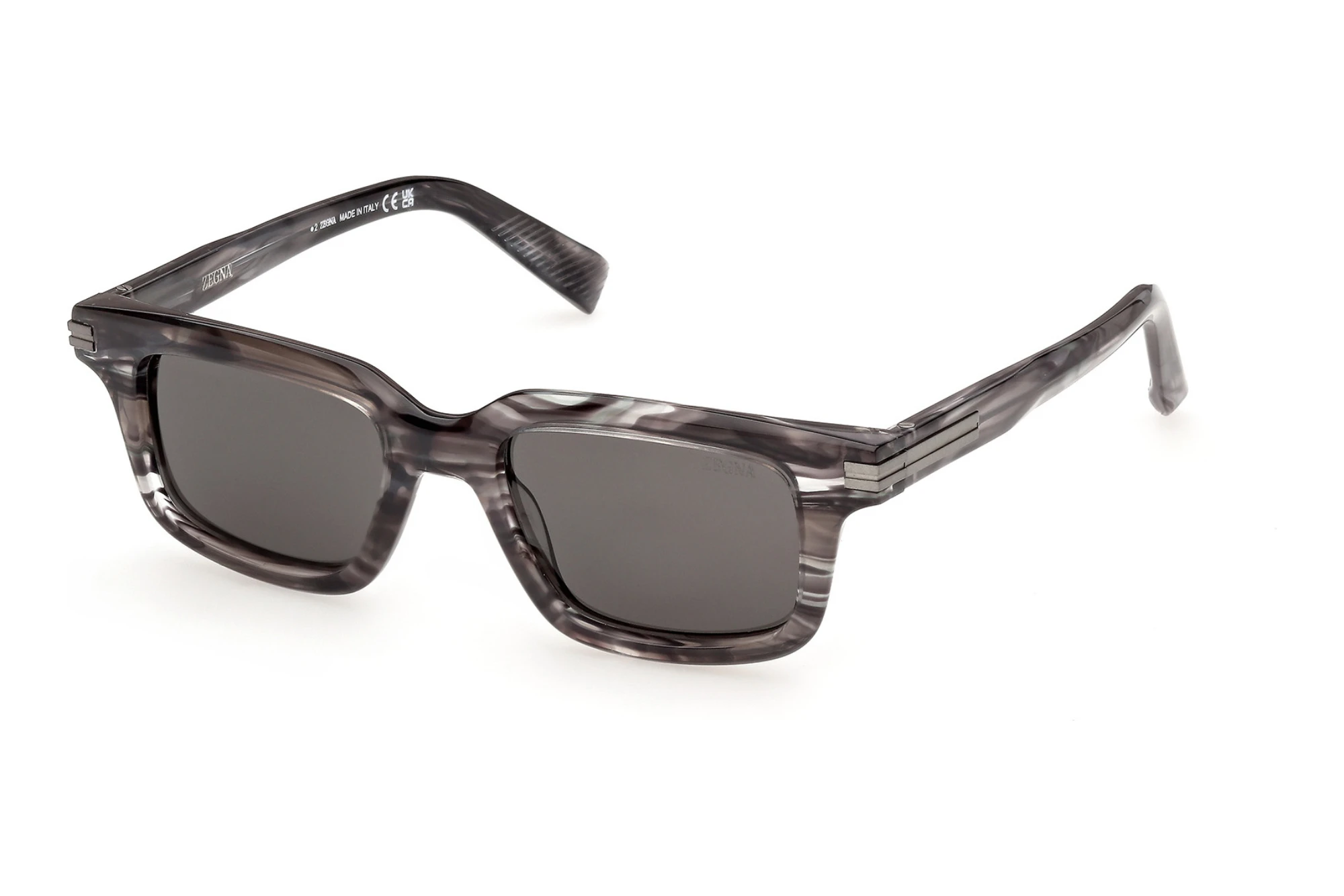 Zegna EZ0312 08A grauGrau/Gestreift Zegna EZ0312 08A grauGrau/Gestreift