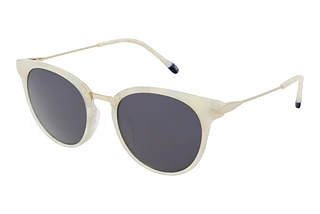 Le Specs SH-BOOM LSH2087187 Smoke MonoWhite Limestone/Gold