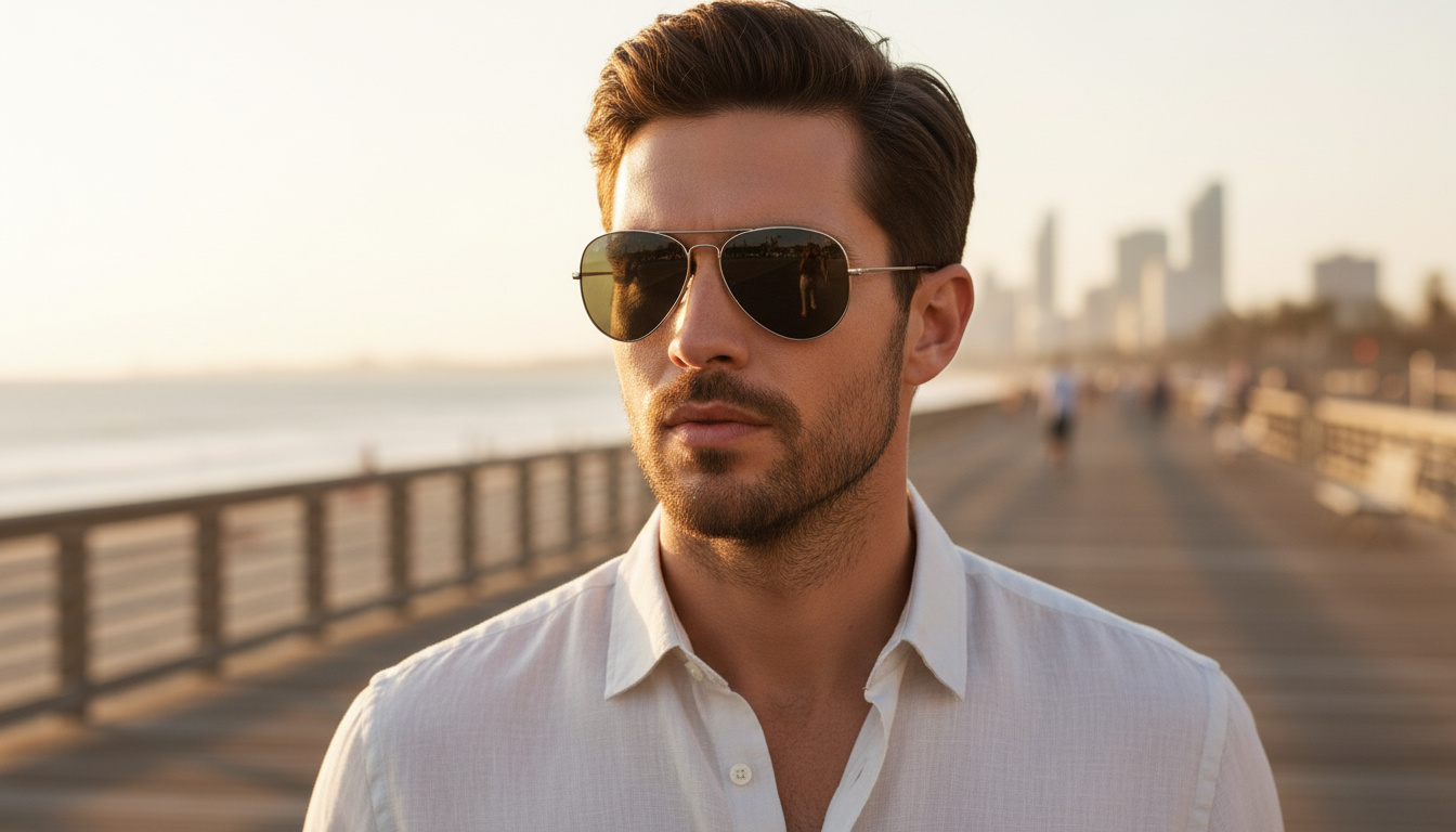 Vooraanzicht Ray-Ban AVIATOR METAL II (RB3689 - 004/48)