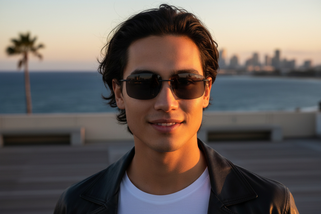 Vooraanzicht Maui Jim Hema (443-11M)