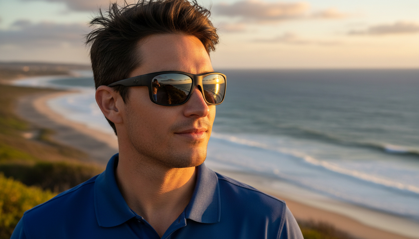 Vooraanzicht Maui Jim Southern Cross (815-53B)