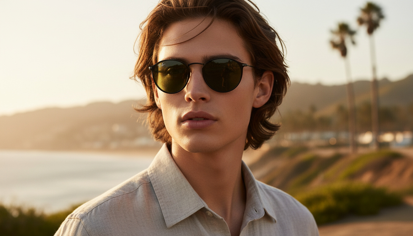 Vooraanzicht Ray-Ban ROUND METAL (RB3447 - 919931)