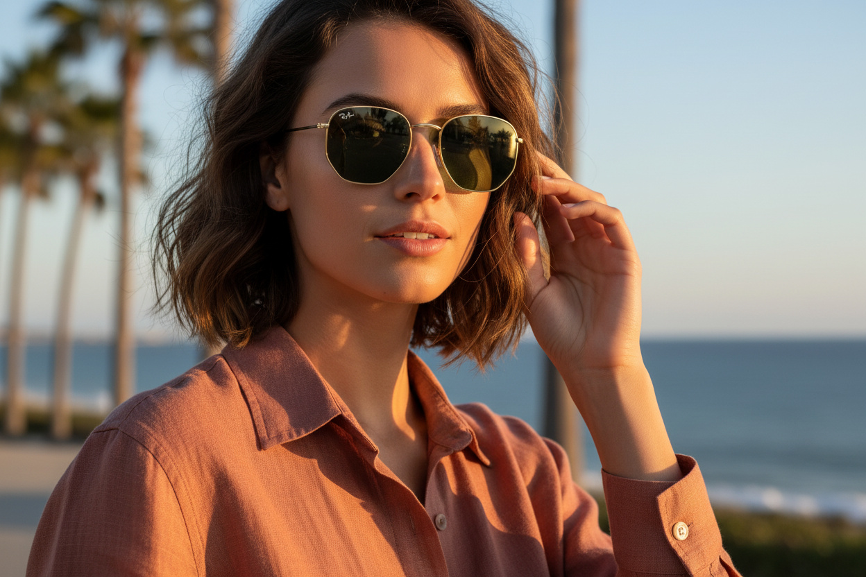 Vooraanzicht Ray-Ban HEXAGONAL (RB3548 - 919631)