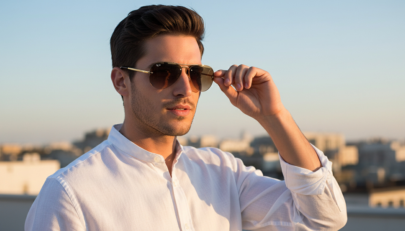 Vooraanzicht Ray-Ban RB3449 (RB3449 - 001/13)
