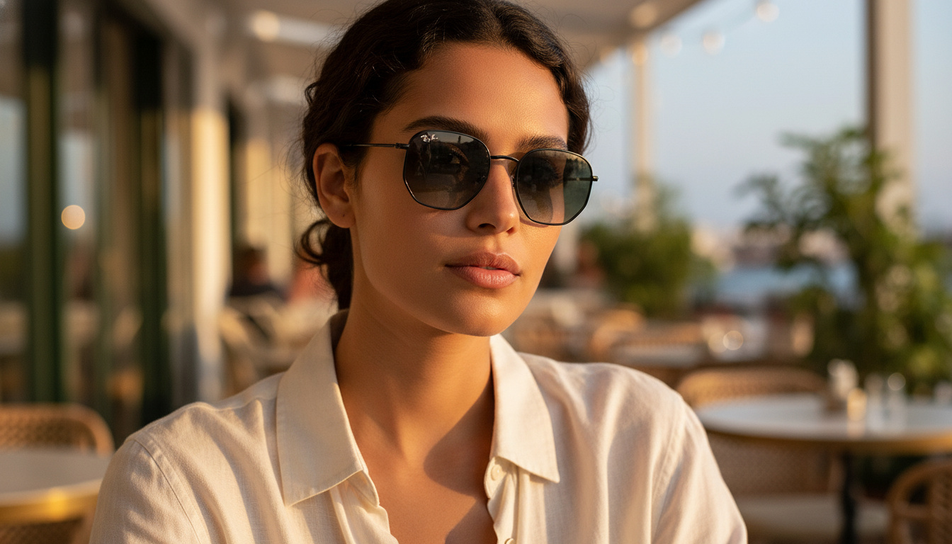 Vooraanzicht Ray-Ban HEXAGONAL (RB3548 - 002/71)