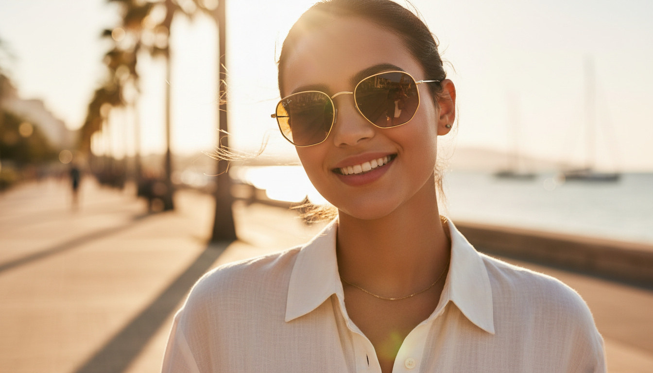Vooraanzicht Ray-Ban HEXAGONAL (RB3548 - 001/51)