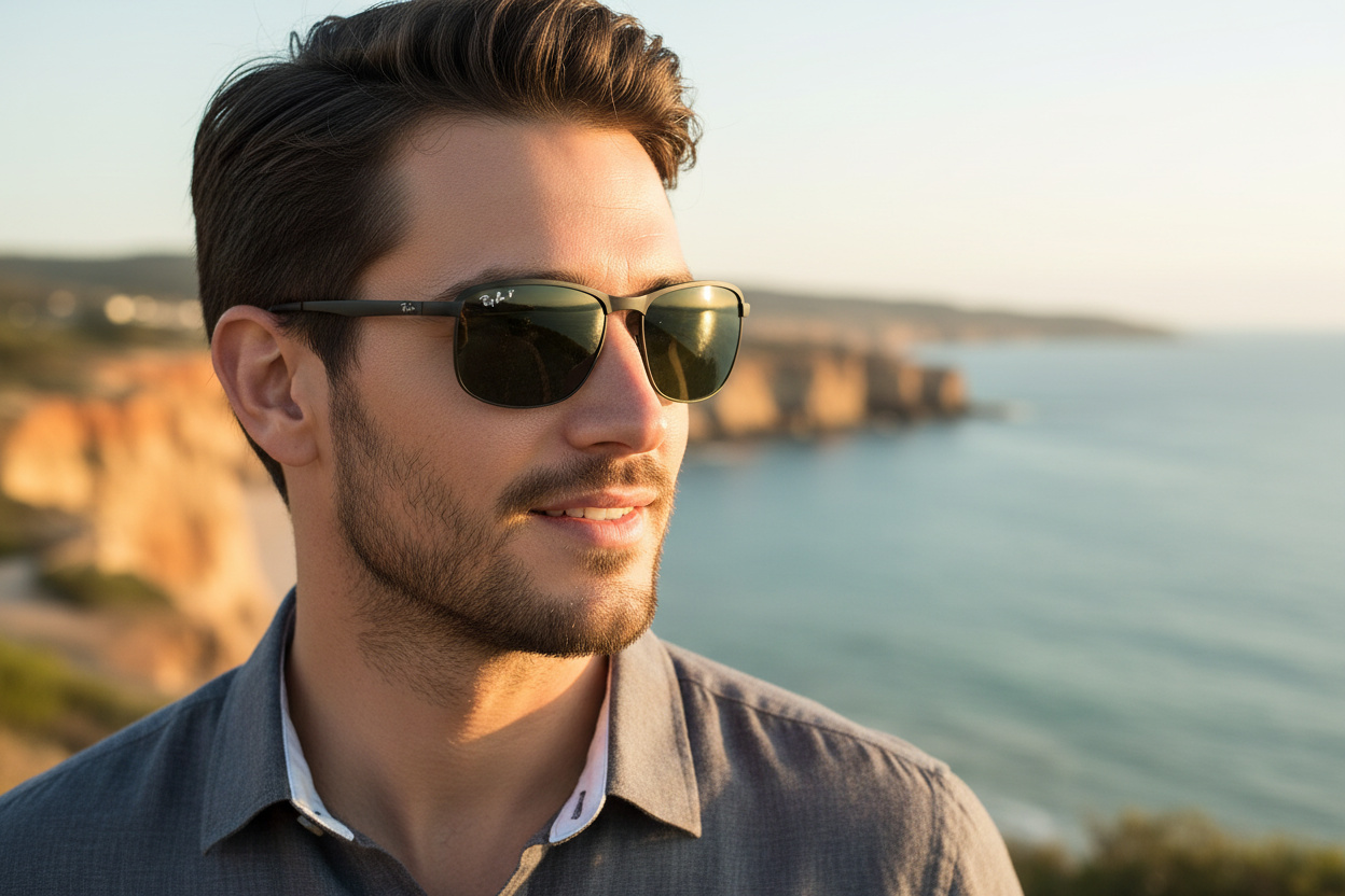 Vooraanzicht Ray-Ban RB3671CH (186/K8)