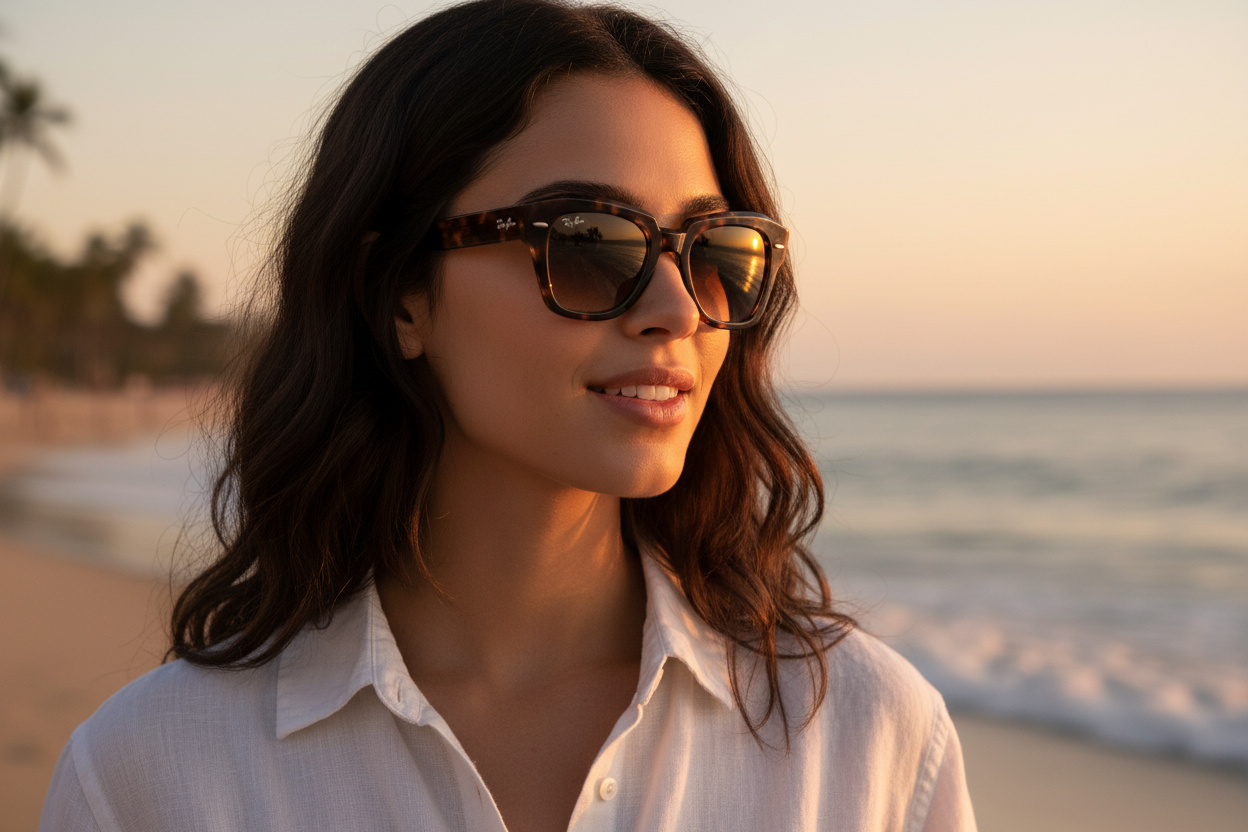 Vooraanzicht Ray-Ban STATE STREET (RB2186 - 133451)