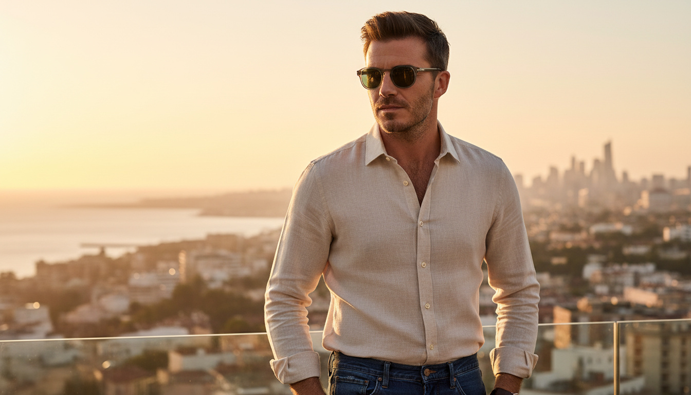 Vooraanzicht David Beckham DB 1007/S (79U/QT)