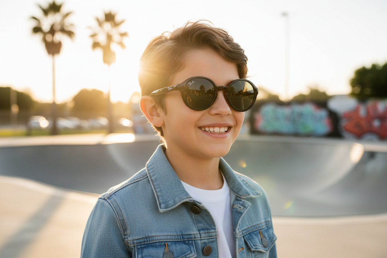Vooraanzicht Ray-Ban Kids RJ9075S (710071)