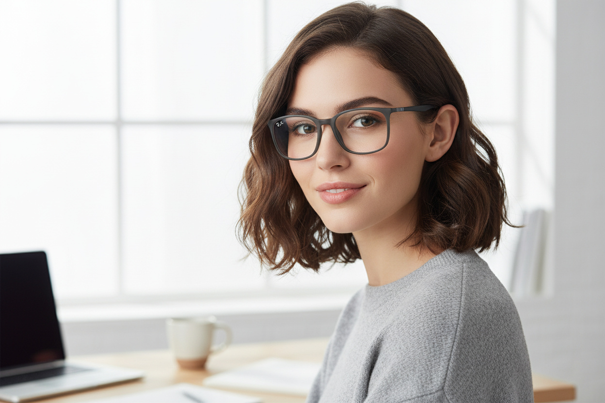 Vooraanzicht Ray-Ban RX7199 (5521)
