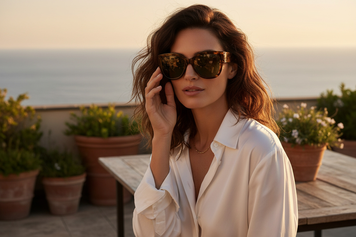 Vooraanzicht Saint Laurent SL M95/F (003)