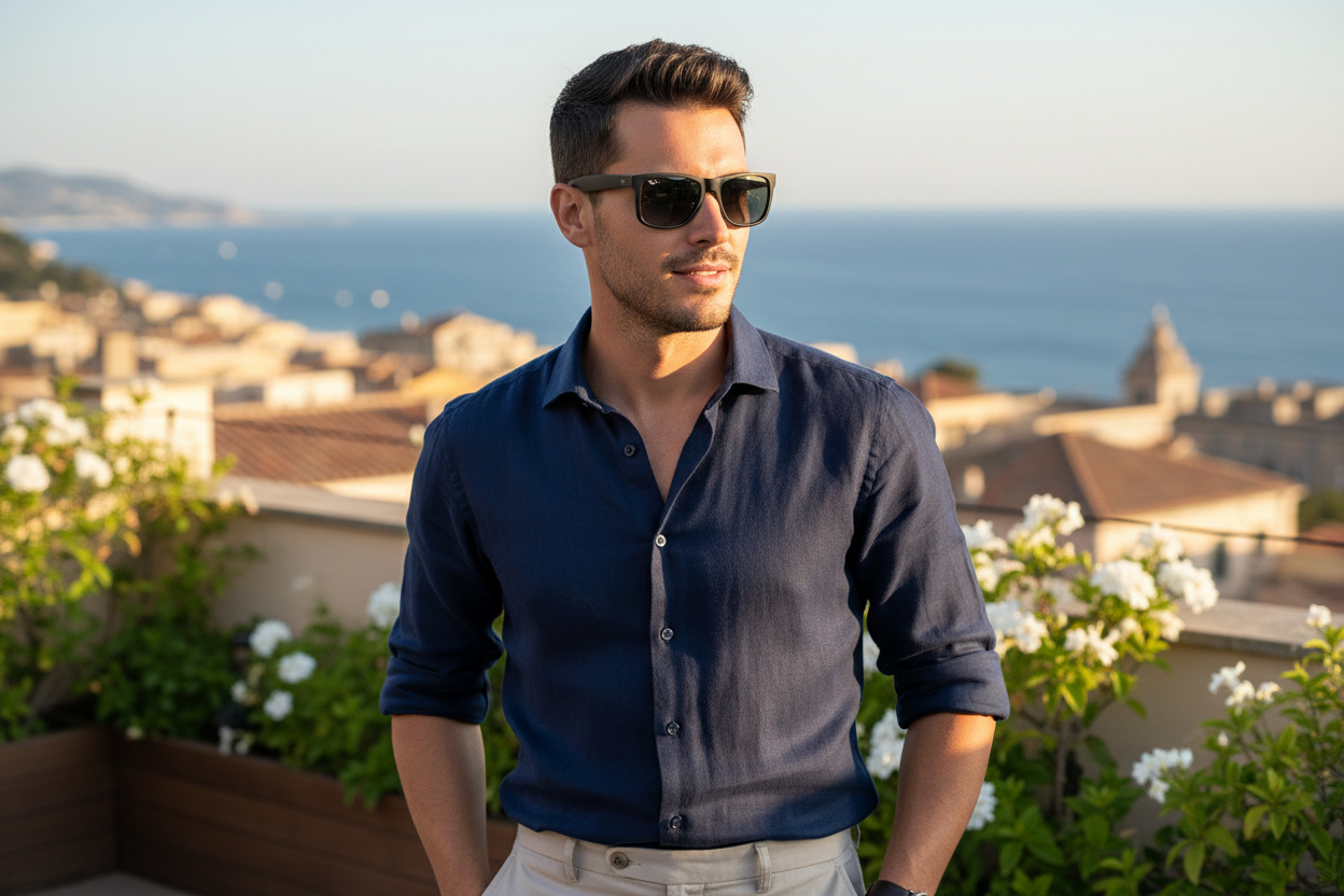 Vooraanzicht Ray-Ban JUSTIN (RB4165 - 601/8G)
