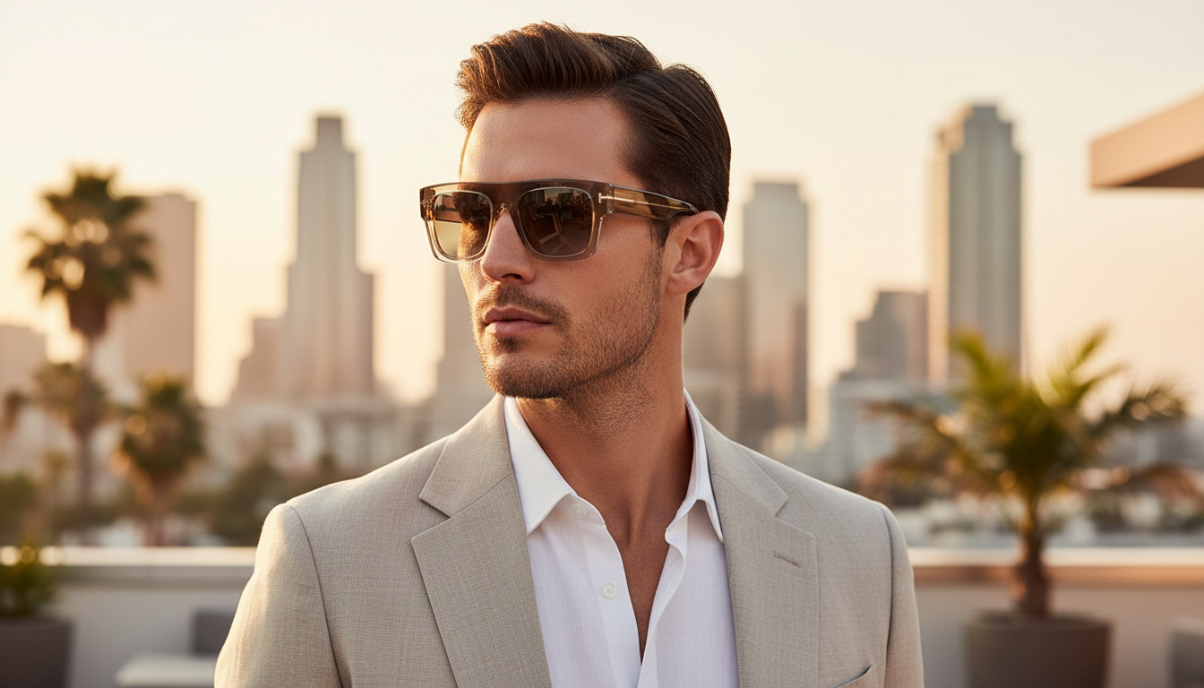 Vooraanzicht Tom Ford FAUSTO (FT0711 - 47Q)