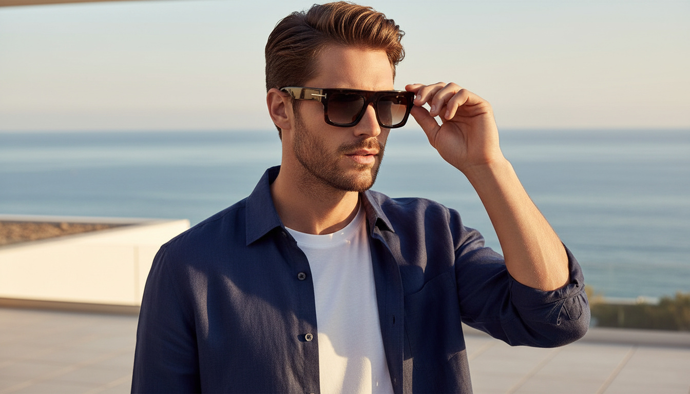 Vooraanzicht Tom Ford FAUSTO (FT0711 - 52F)