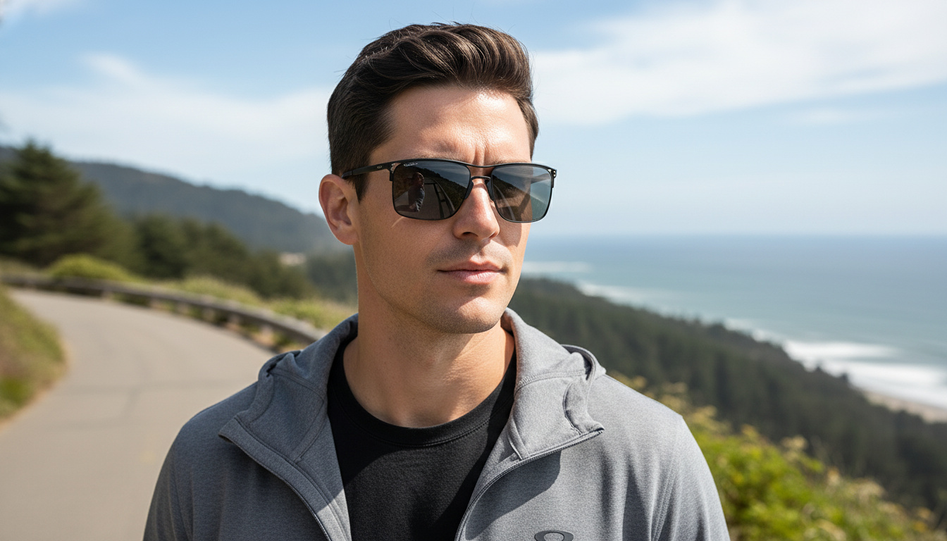 Vooraanzicht Oakley HOLBROOK TI (OO6048 - 604802)